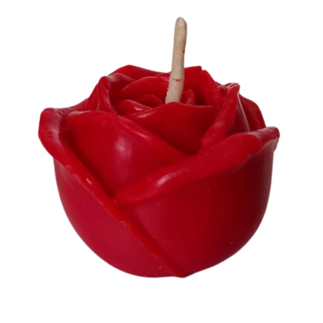 Velas forma y aroma ROSAS ROJAS kit6pzs