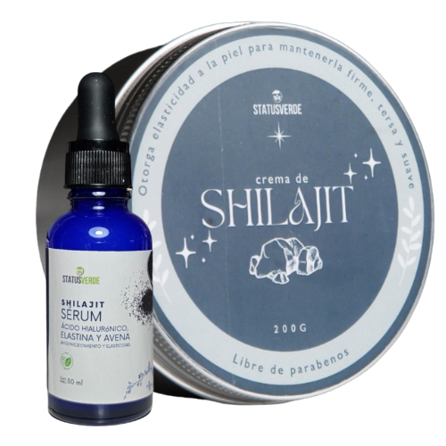 kit SHILAJIT revitalizador y tonificante (CREMA y SERUM)