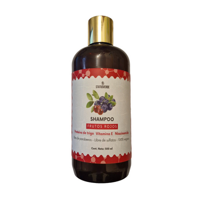 Shampoo de frutos rojos 500 mL