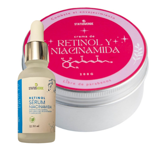 KIT Retinol con Niacinamida (crema y serum)