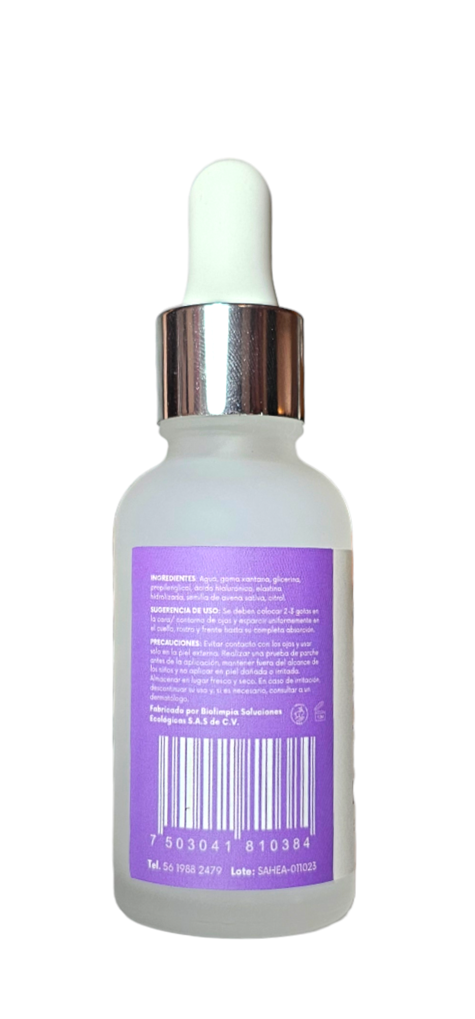 Serum UNIFICADOR de Avena y Ácido Hialurónico 30ml.