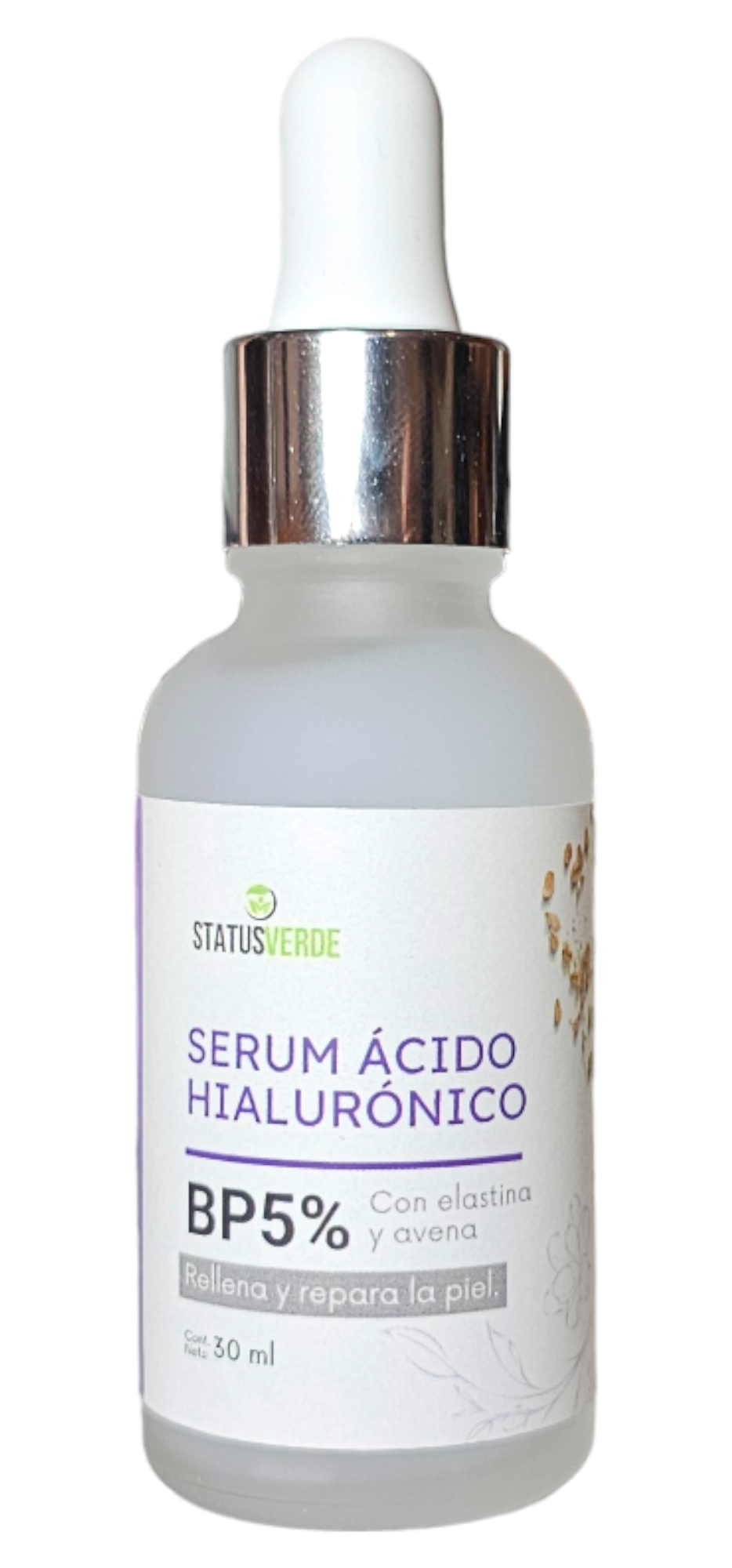 Serum UNIFICADOR de Avena y Ácido Hialurónico 30ml.