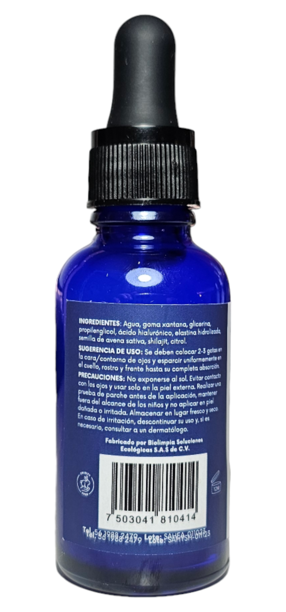 Serum EFECTO TENSOR de Shilajit y 30ml.