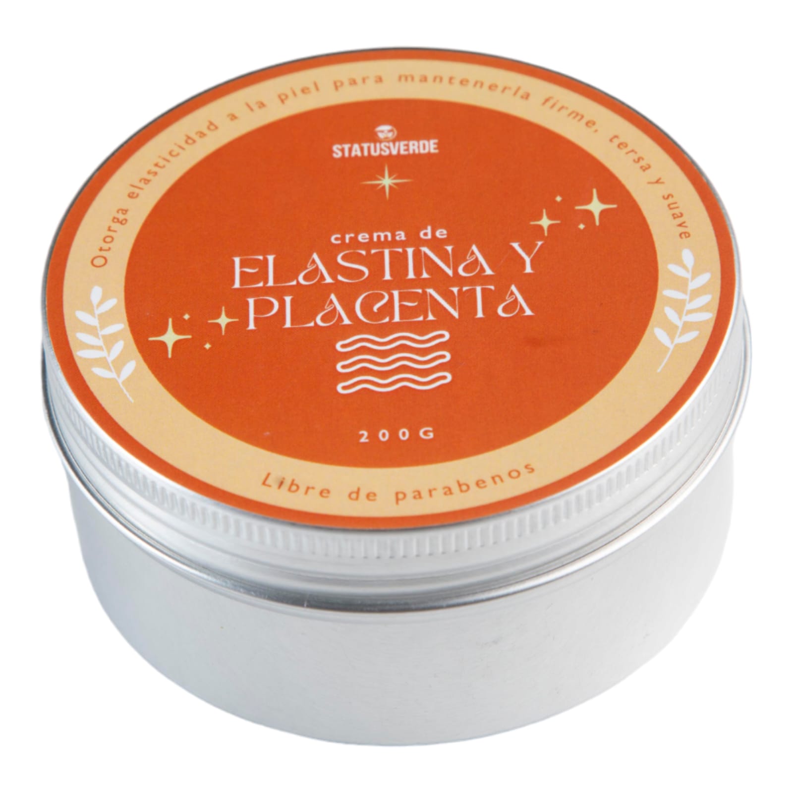 Crema ANTI TEXTURA de Elastina y Placenta vegetal 200g - STATUS VERDE