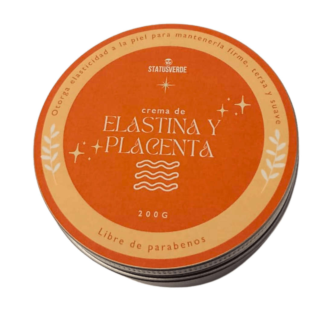 Crema ANTI TEXTURA de Elastina y Placenta vegetal 200g - STATUS VERDE