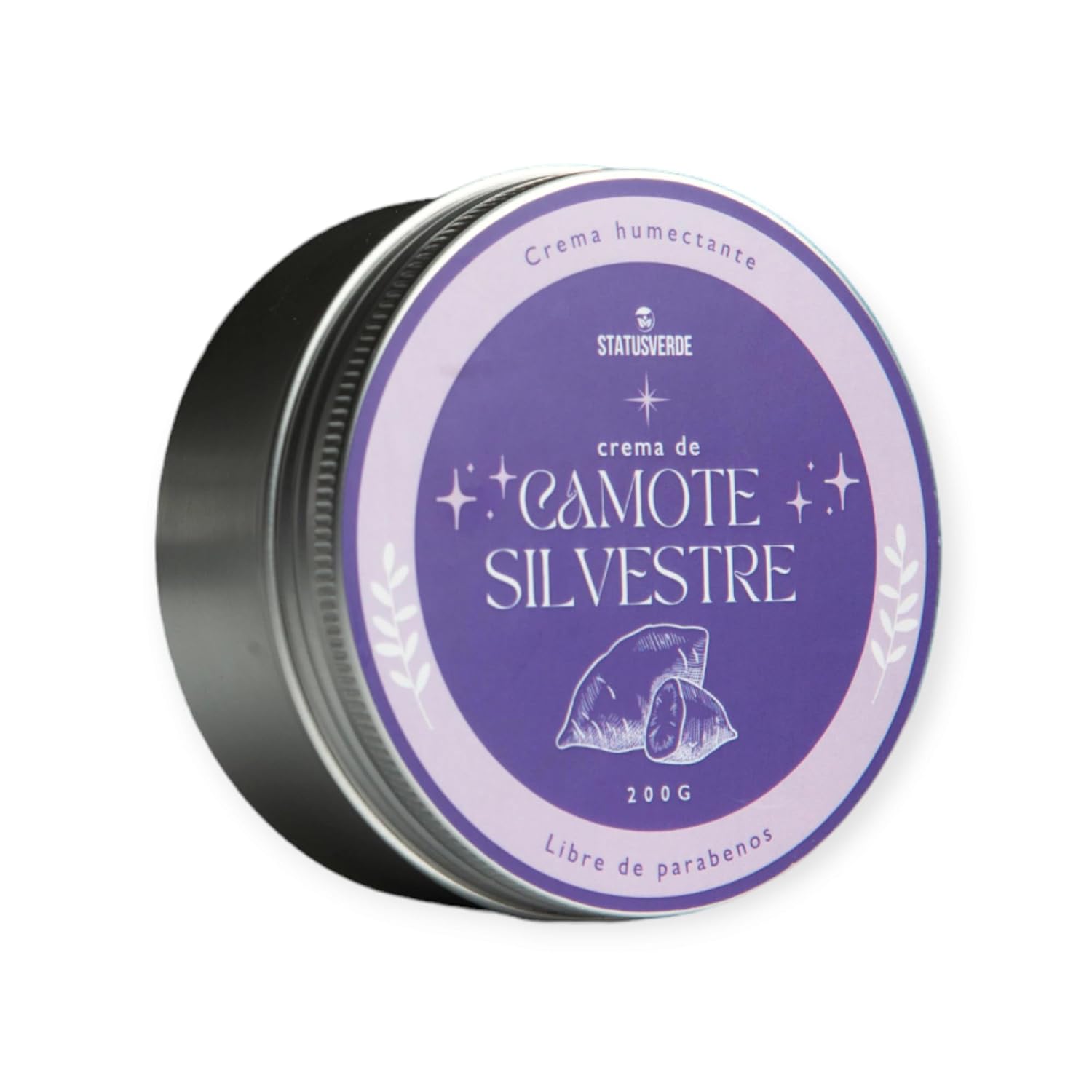 Crema de Camote silvestre 200g - STATUS VERDE
