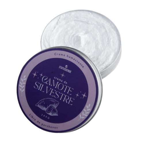 Crema de Camote silvestre 200g - STATUS VERDE