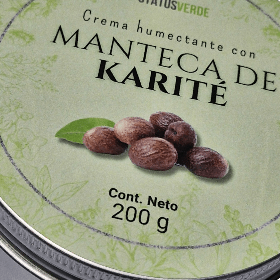 Crema de Manteca de Karité 200g - STATUS VERDE