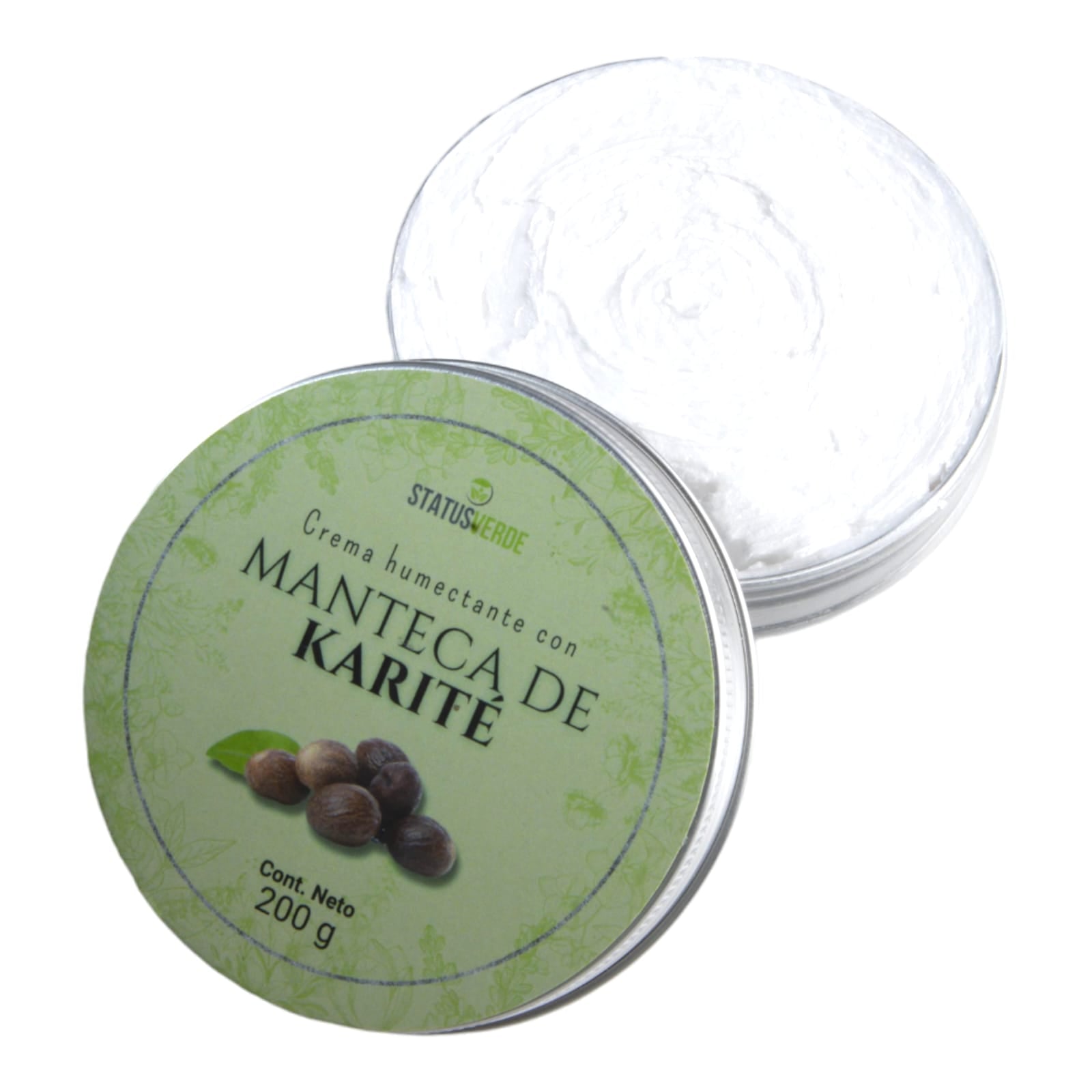 Crema de Manteca de Karité 200g - STATUS VERDE