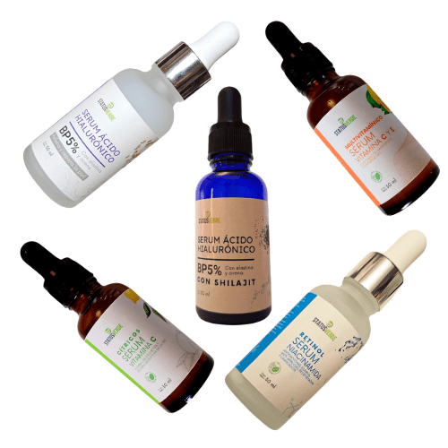 KIT SERUMS FACIALES 5PZS - STATUS VERDE