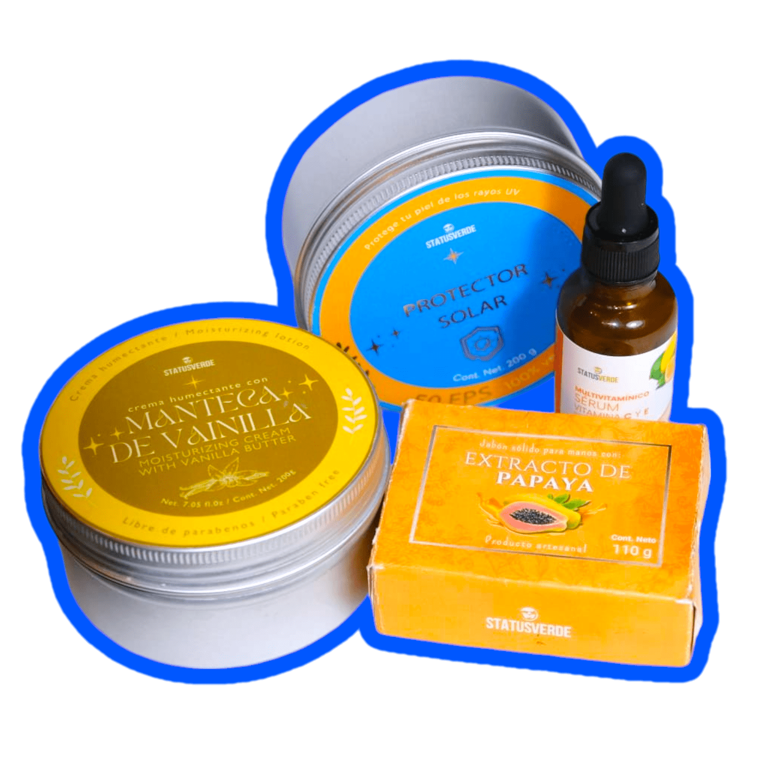 Kit SKINCARE 4pzs - STATUS VERDE