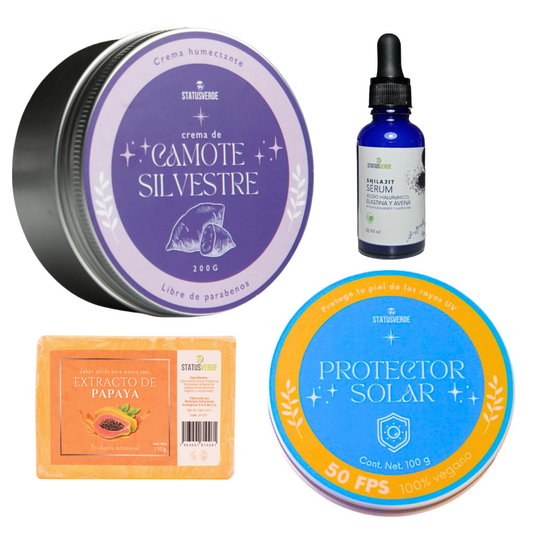 KIT MAMÀ - skincare completo (jabon, serum, crema , bloqueador)