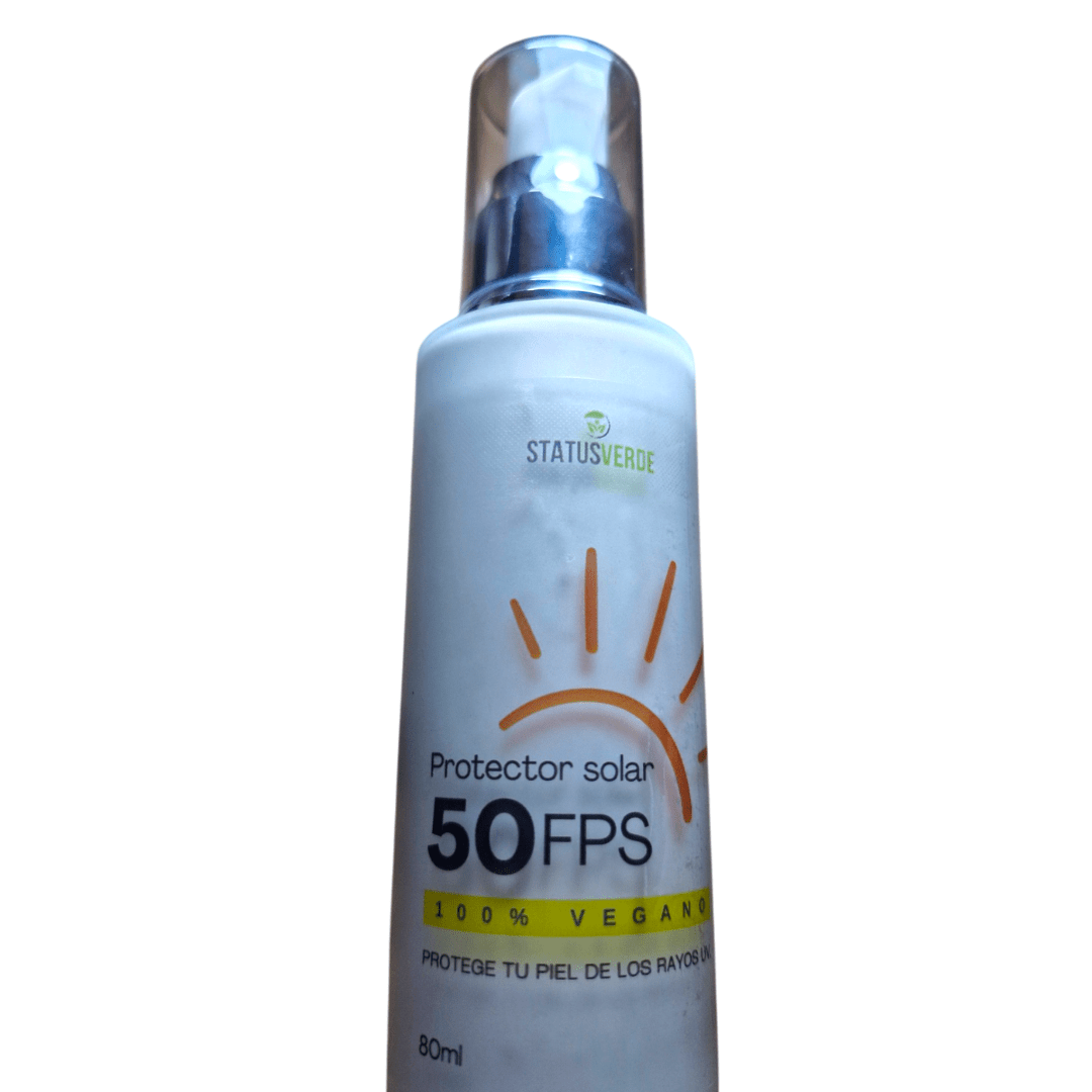Protector solar 50 FPS de 80 mL - STATUS VERDE