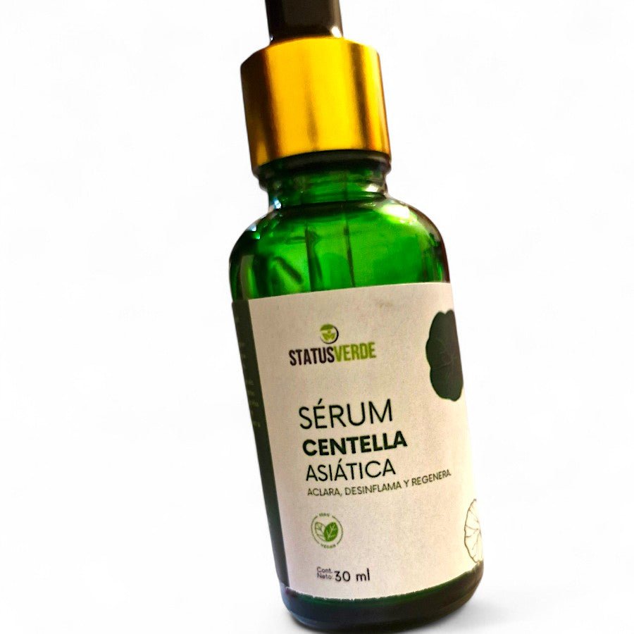 Serum desinflamatorio CENTELLA ASIÁTICA regenera 30ml - STATUS VERDE