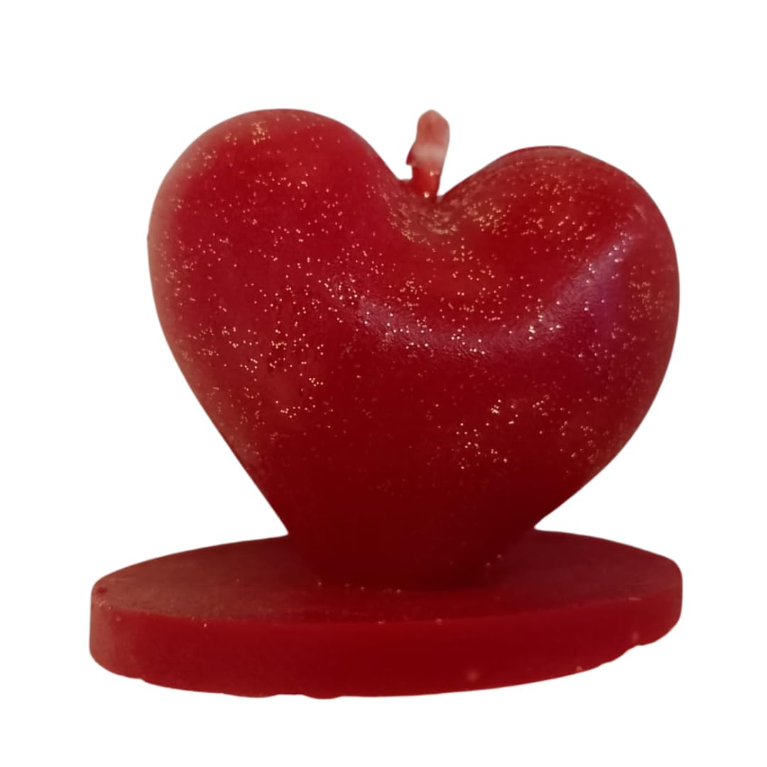 Vela aromàtica CORAZON 3B brillos - STATUS VERDE