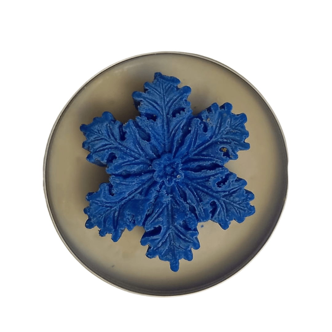 Vela COPO de nieve azul en lata 200g - STATUS VERDE