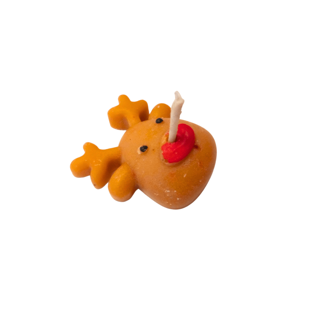 Vela RENO navideño en lata 200g - STATUS VERDE